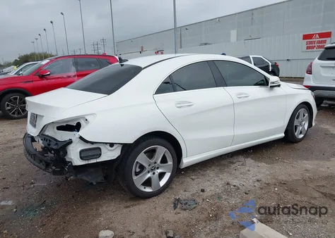 2018 Mercedes-Benz Cla 250 z USA, uszkodzony, nr VIN WDDSJ4EB4JN665811